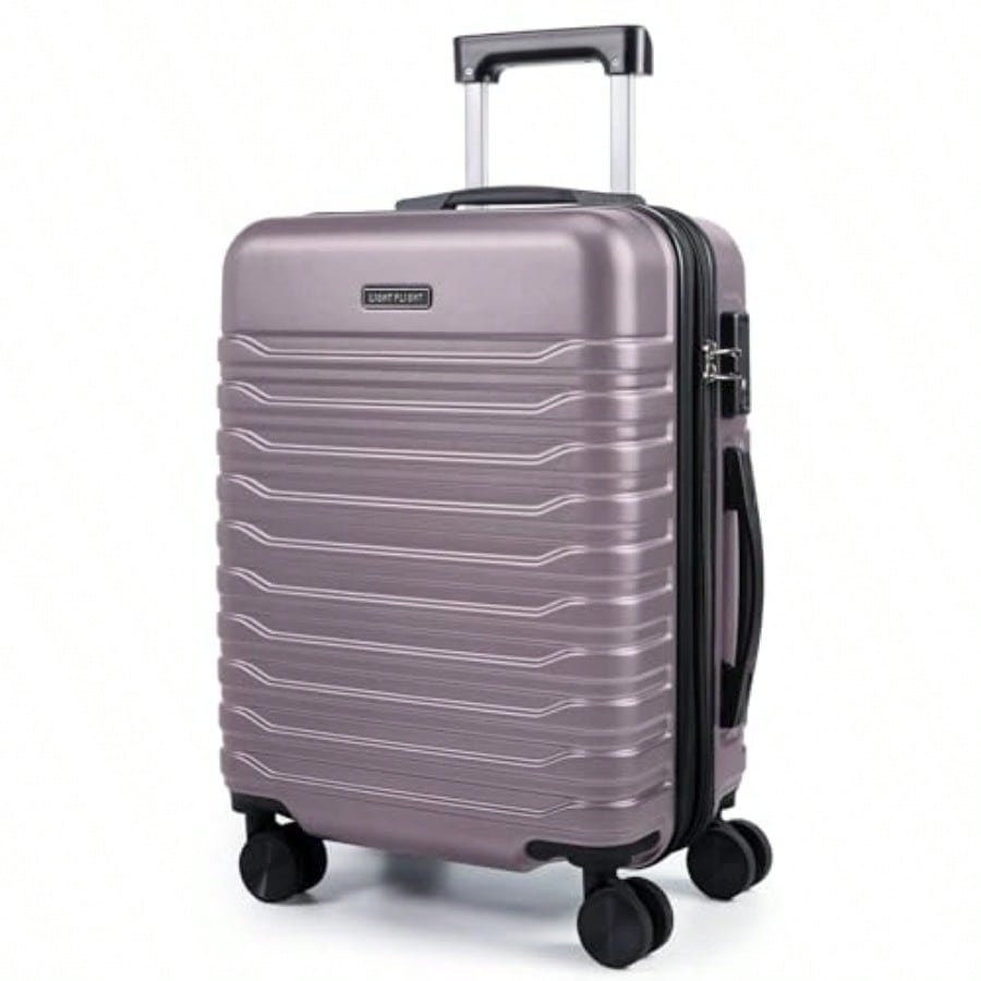 Spinner Wheel Rolling Suitcase 20 Inch - Valise cabine extensible 22x14x9 approuvée par
