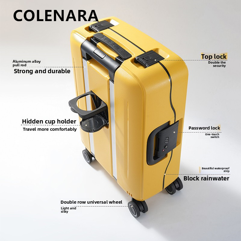 Spinner Wheel Rolling Suitcase 20 Inch - Valise de voyage COLENARA 20''24''28''32'' en