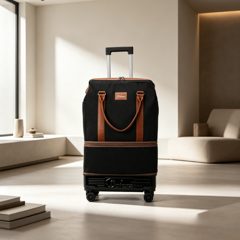 Foldable Rolling Luggage Bag - Sac de voyage pliable à roulettes,
