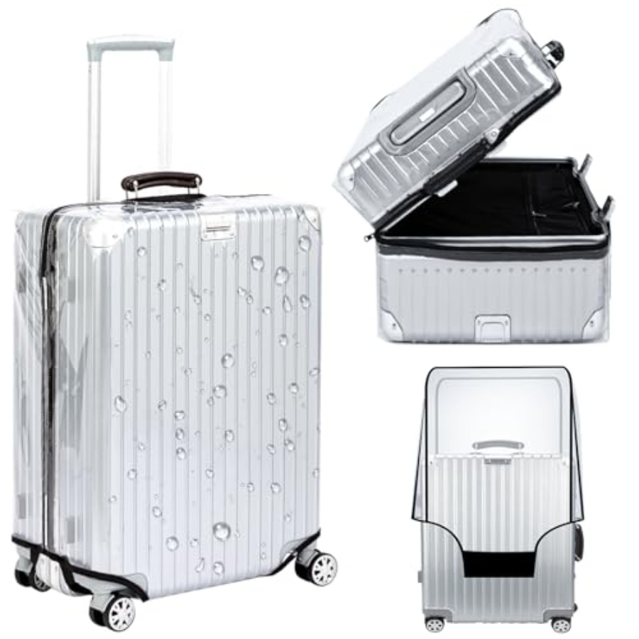 Luggage Protective Cover Transparent - Housse de valise transparente Veki en