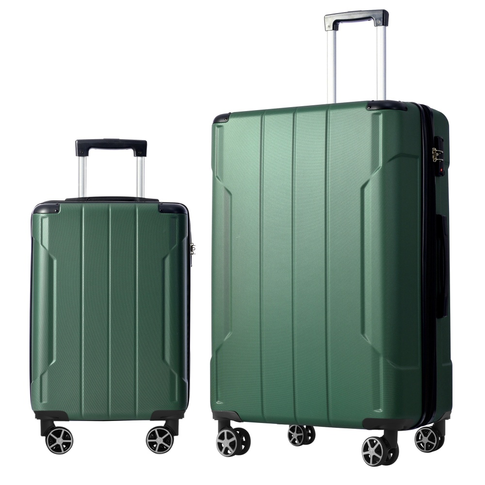 Expandable Hard Shell Luggage Set - Ensemble de bagages rigides extensibles en