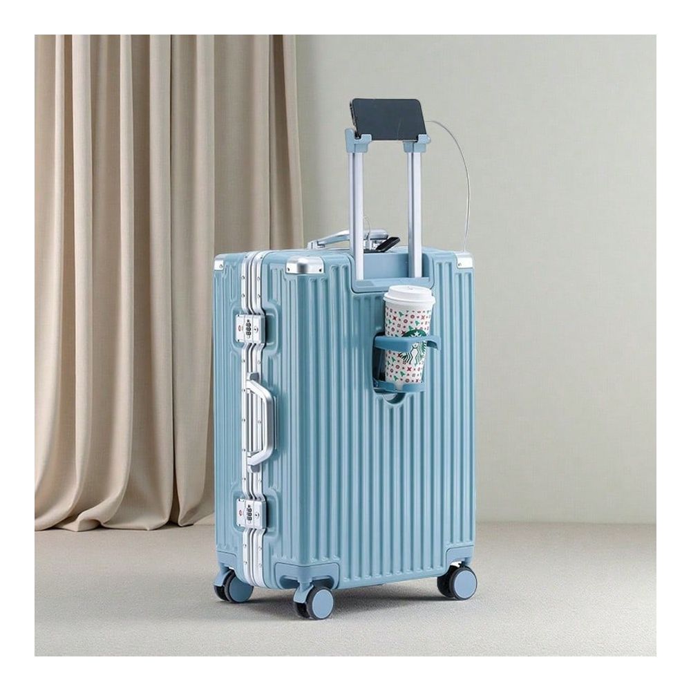 Aluminum Frame Carry On Luggage - Ensemble de 20/24 valises en aluminium