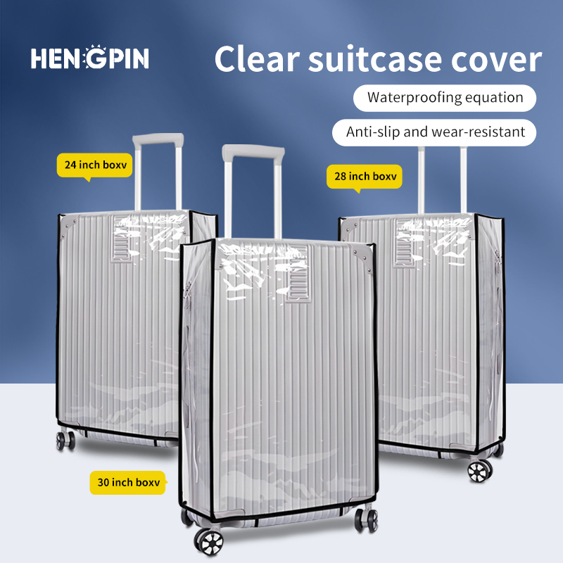 Waterproof Suitcase Cover Protector - Juste de Protection Complète Transparente pour