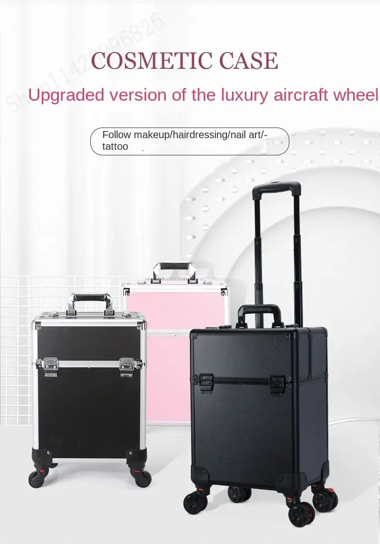Backpacks - Valise trolley professionnelle grande capacité pour