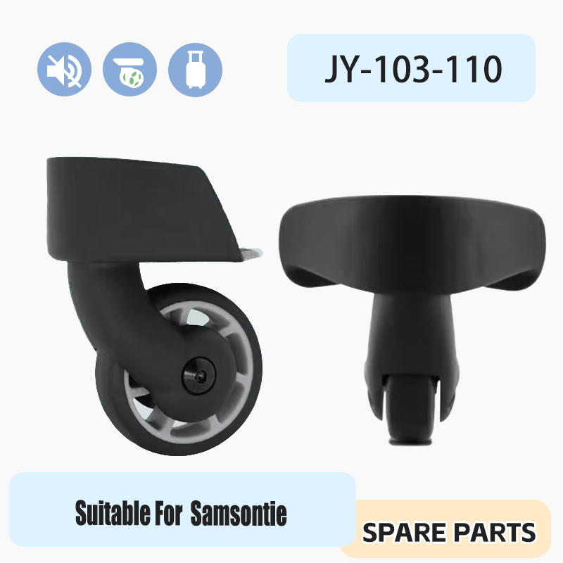 Silent Replacement Luggage Wheels - Kit de remplacement de roues silencieuses