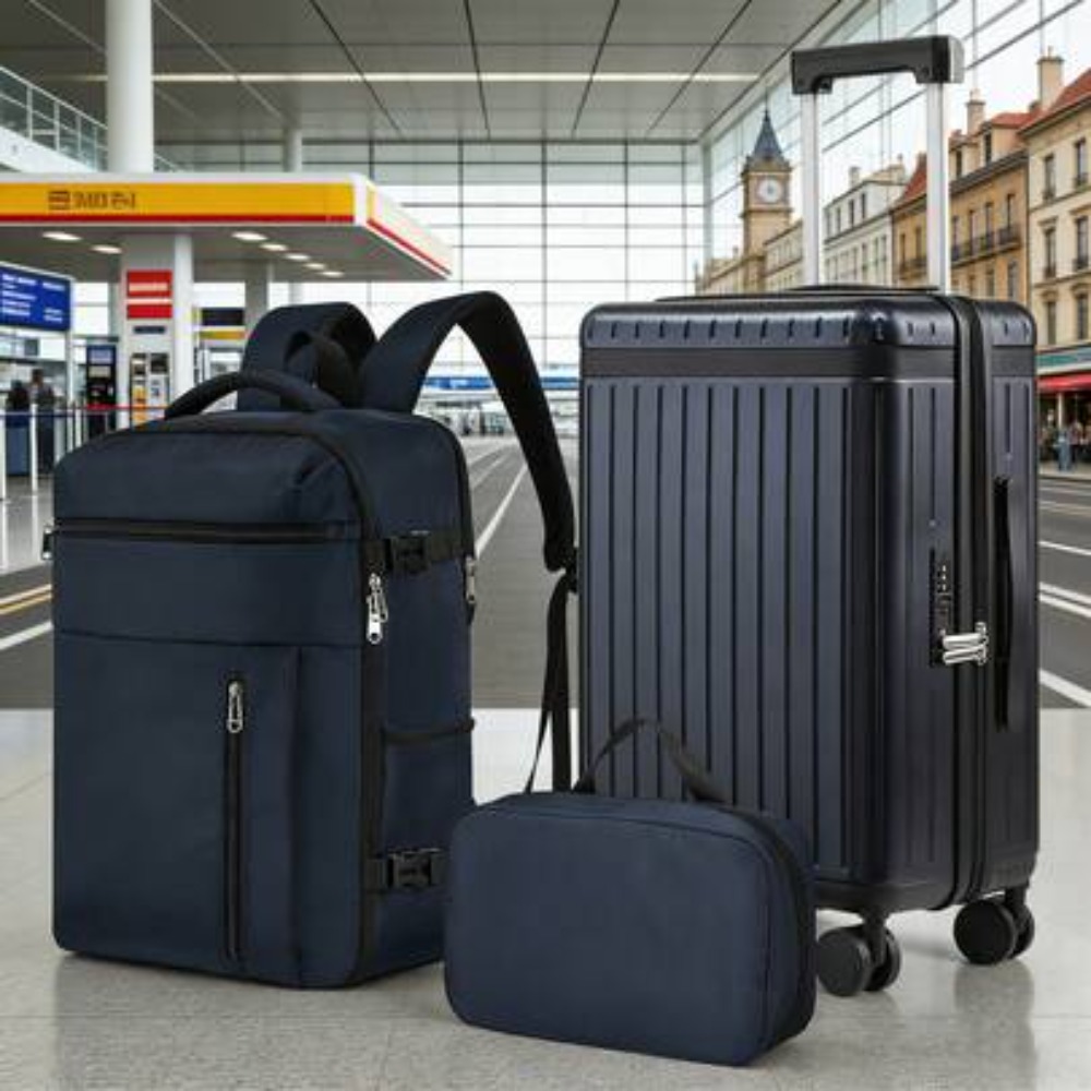 Expandable Hard Shell Luggage Set - Ensemble de bagages à main 3