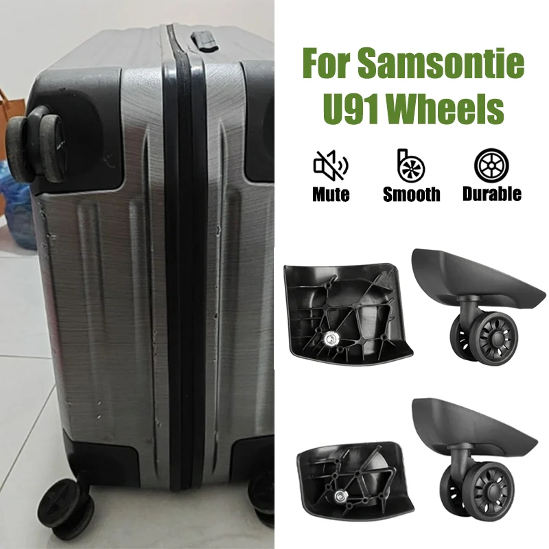 Silent Replacement Luggage Wheels - Kit de remplacement de roue silencieuse