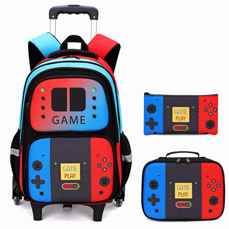 Foldable Rolling Luggage Bag - Sac à dos à roulettes 3