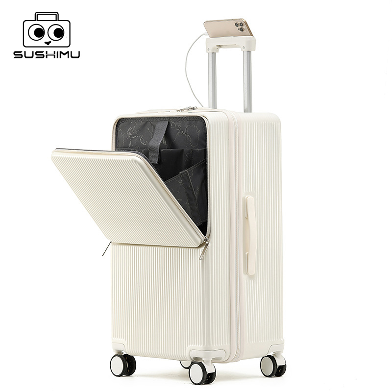 Aluminum Frame Carry On Luggage - Suhimu valise large poignée valise de