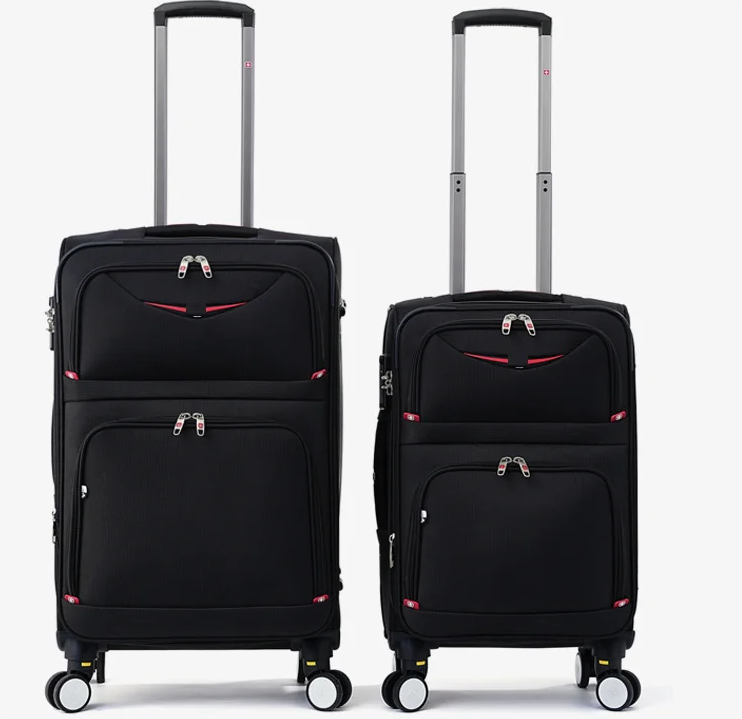 Spinner Wheel Rolling Suitcase 20 Inch - Valise 20 pouces avec roulettes amovibles,