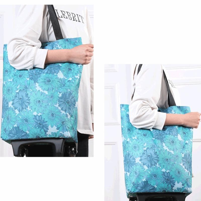 Chariot pliable léger, poignée - Foldable Rolling Luggage Bag avis et prix