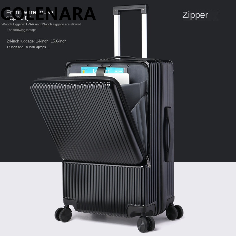 Valise à roulettes COLENARA 20 - Front Opening Laptop Luggage 24 Inch avis et prix