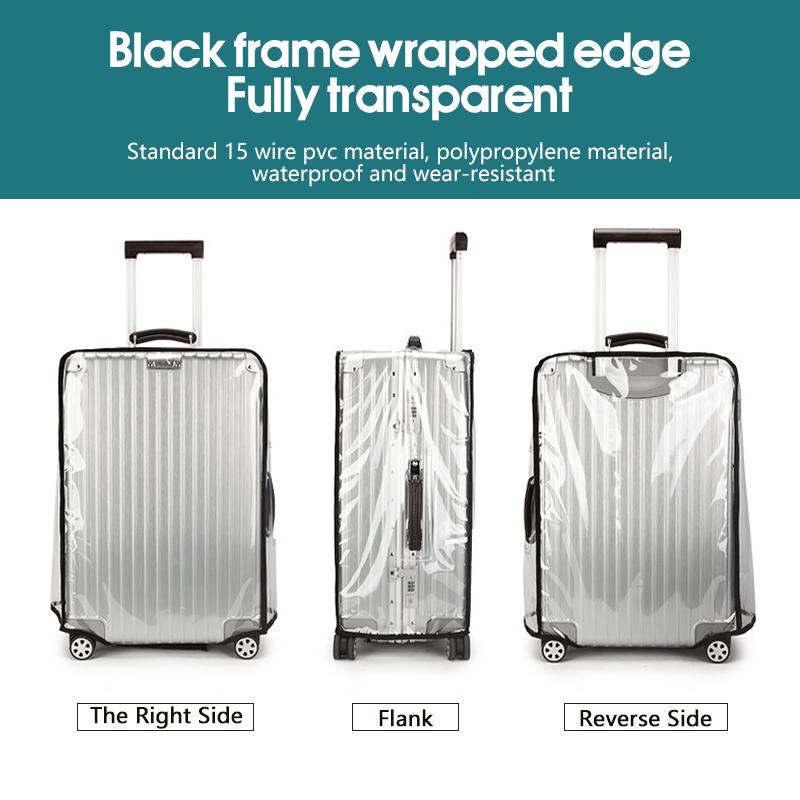 Housse de bagage transparente  - Luggage Protective Cover Transparent avis et prix