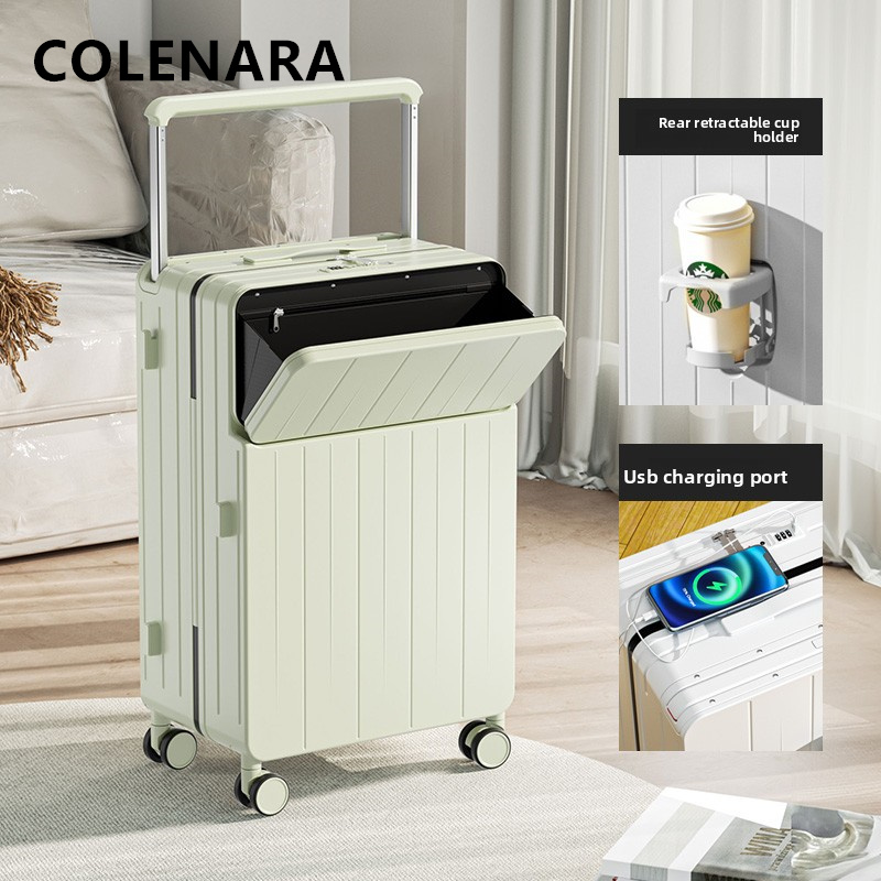 Valise multifonctionnelle COLE - Front Opening Laptop Luggage 24 Inch avis et prix