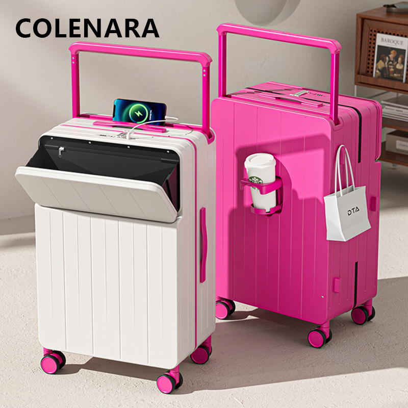 Valise multifonctionnelle COLE - Front Opening Laptop Luggage 24 Inch avis et prix