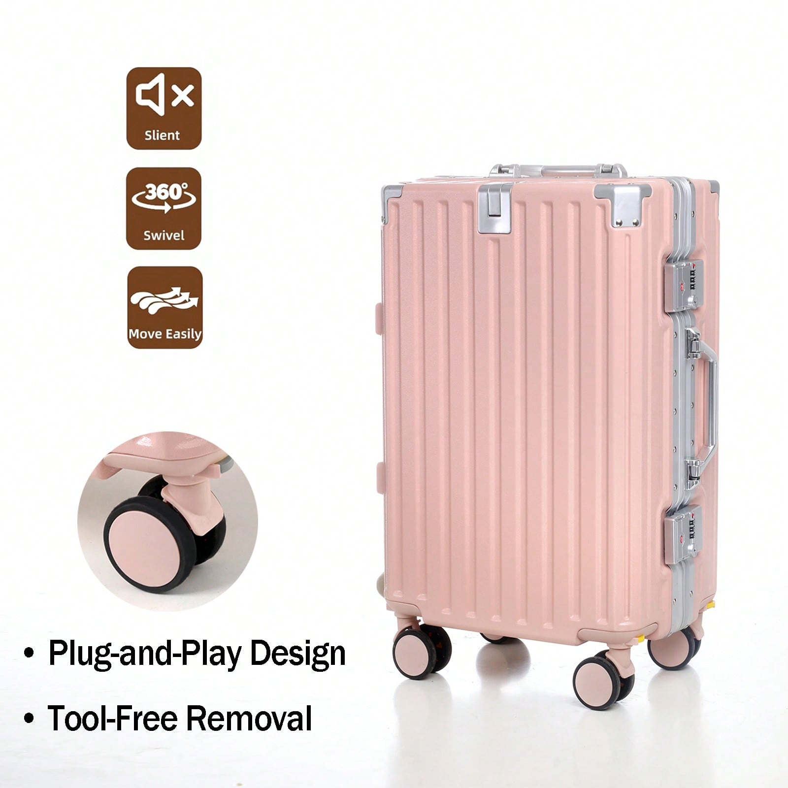 Valise cabine 20 pouces approu - Aluminum Frame Carry On Luggage avis et prix