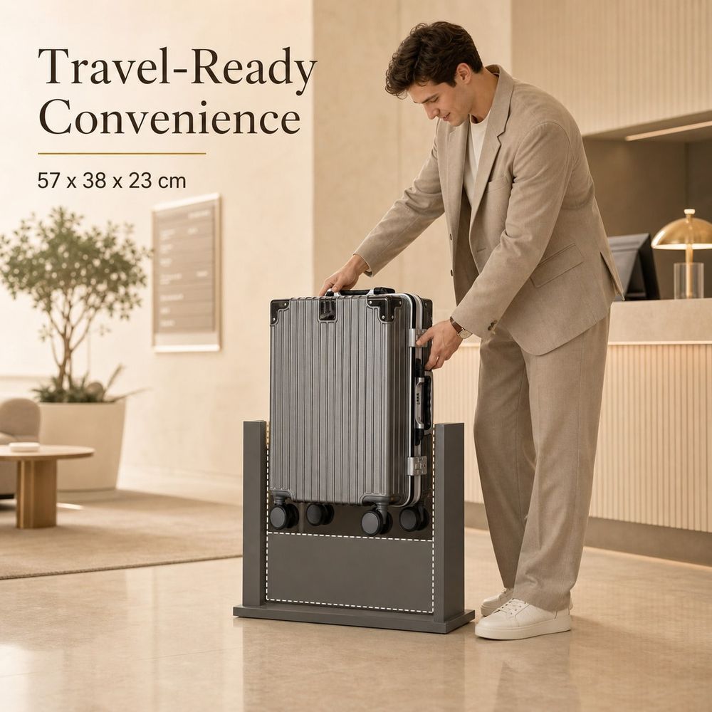 Valise cabine approuvée par le - Aluminum Frame Carry On Luggage avis et prix