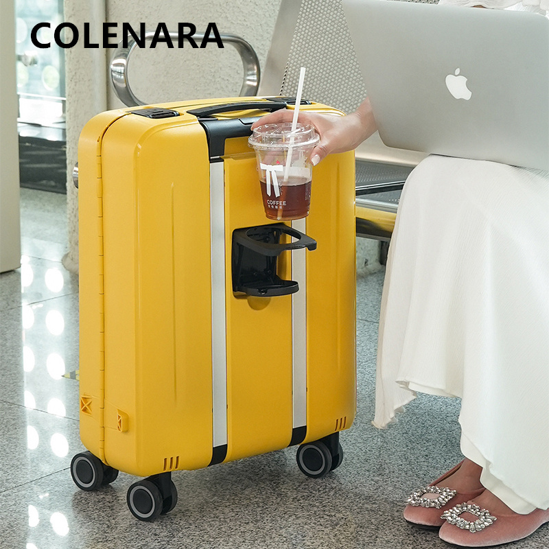 Valise de voyage COLENARA 20'' - Spinner Wheel Rolling Suitcase 20 Inch avis et prix