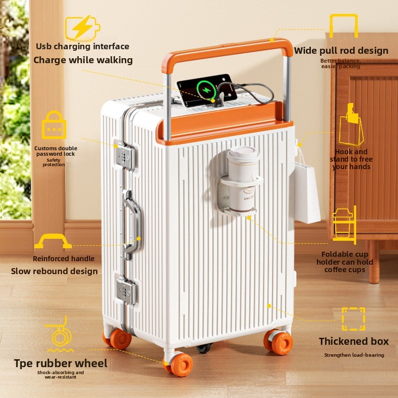 Valise de voyage à poignée lar - Aluminum Frame Carry On Luggage avis et prix