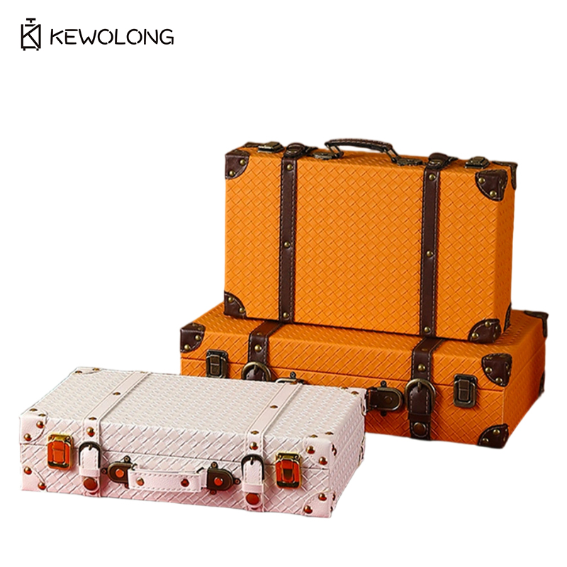 Valise de rangement vintage eu - Retro Vintage Trunk Suitcase avis et prix