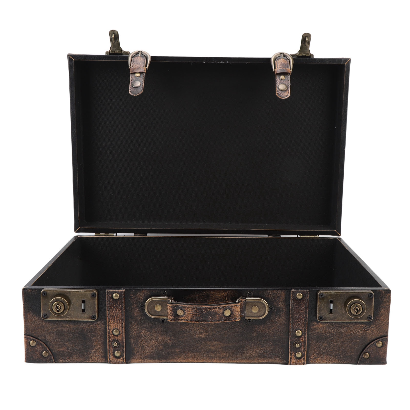Valise vintage de style voyage - Retro Vintage Trunk Suitcase avis et prix