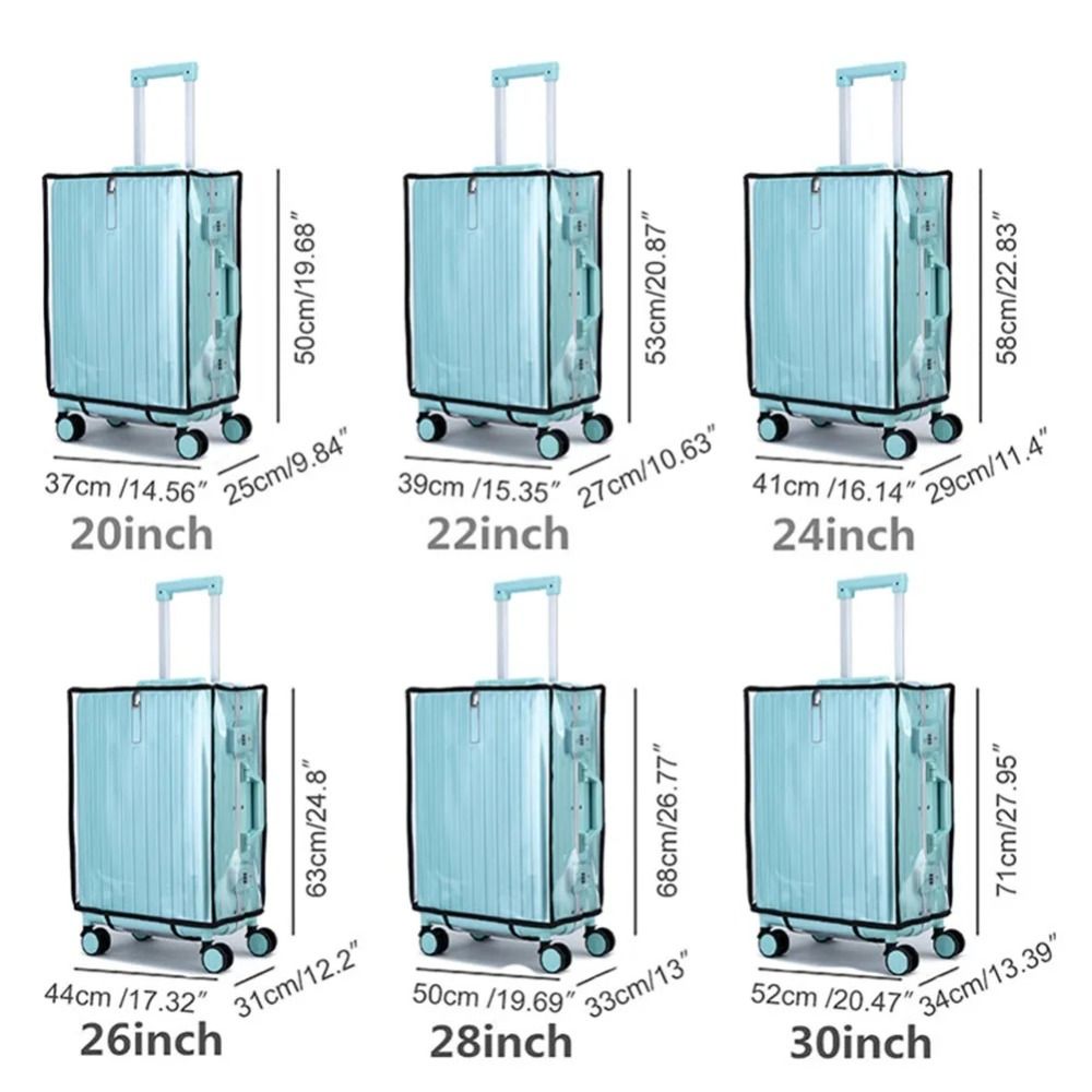 Nouvelle housse de protection  - Luggage Protective Cover Transparent avis et prix