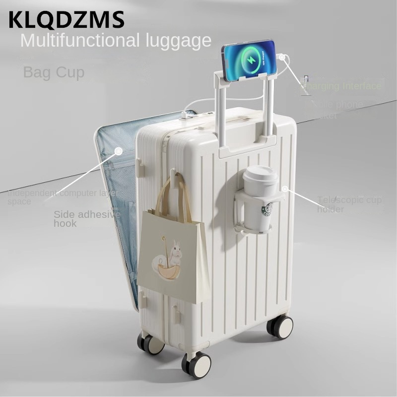KLQDZMS Valise de haute qualit - Front Opening Laptop Luggage 24 Inch avis et prix