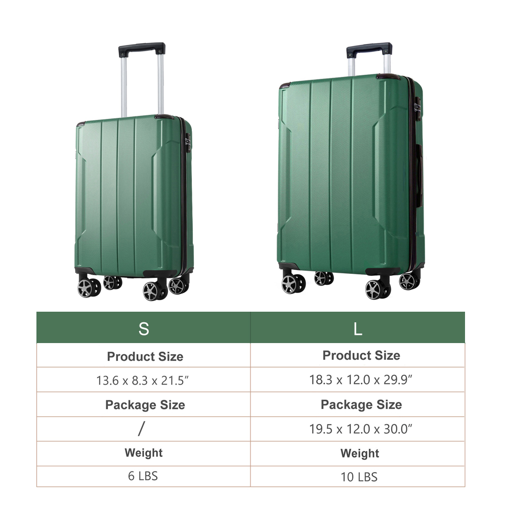 Ensemble de bagages rigides ex - Expandable Hard Shell Luggage Set avis et prix
