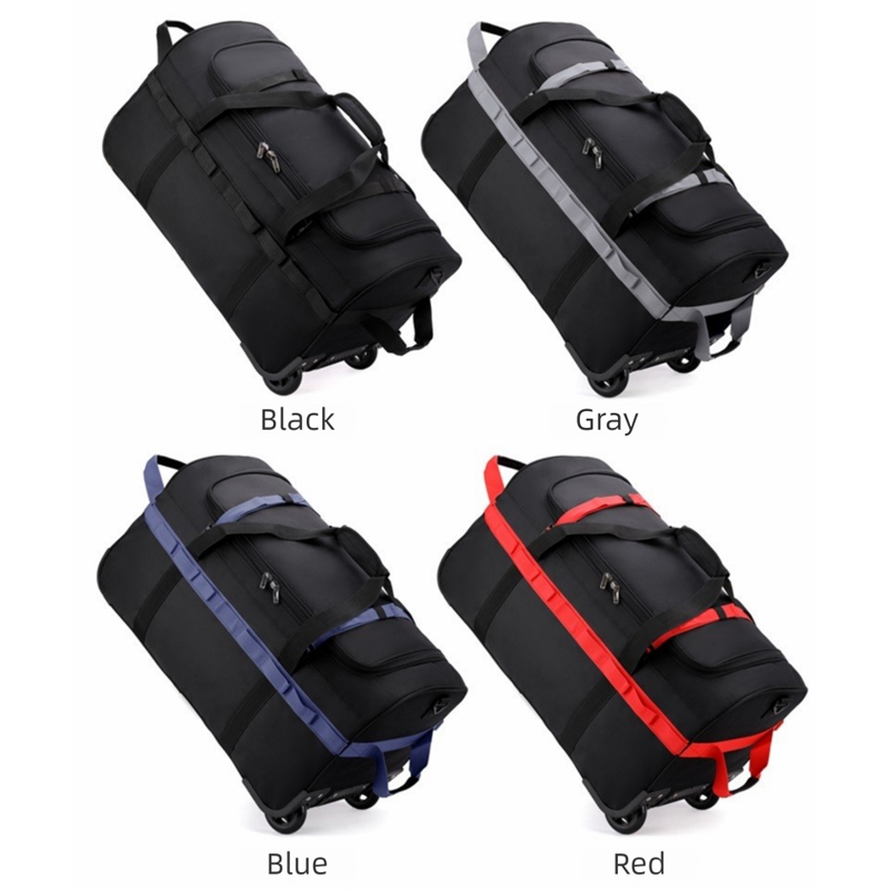 Sac de voyage pliable robuste  - Foldable Rolling Luggage Bag avis et prix