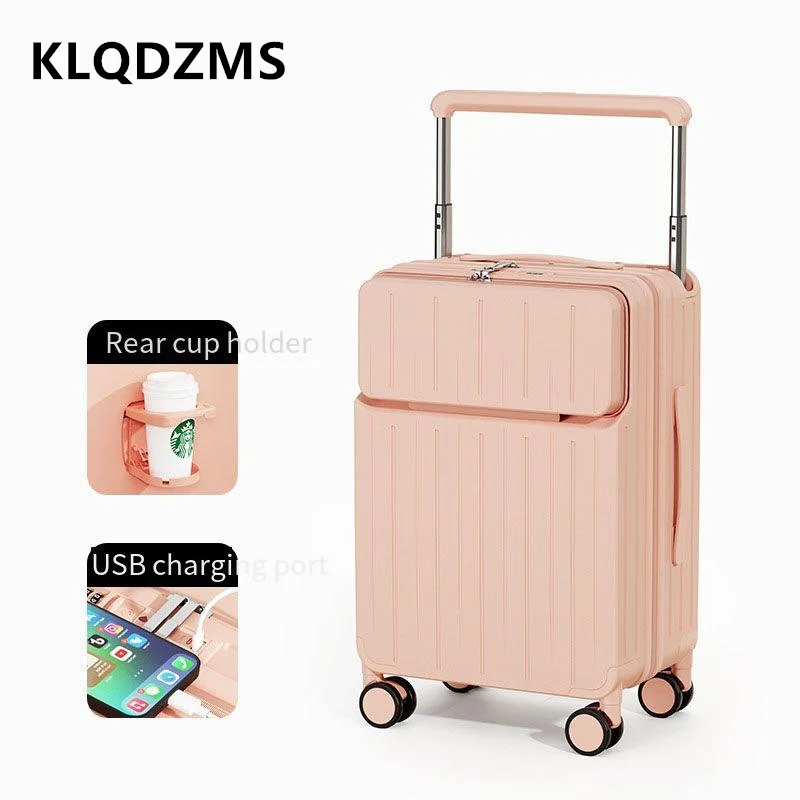 KLQDZMS Valise à ouverture fro - Front Opening Laptop Luggage 24 Inch avis et prix
