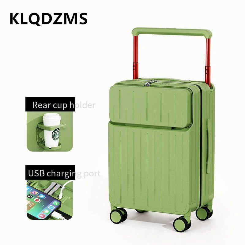 KLQDZMS Valise à ouverture fro - Front Opening Laptop Luggage 24 Inch avis et prix