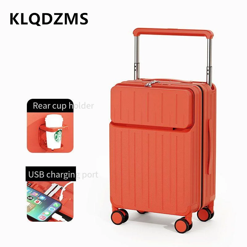 KLQDZMS Valise à ouverture fro - Front Opening Laptop Luggage 24 Inch avis et prix