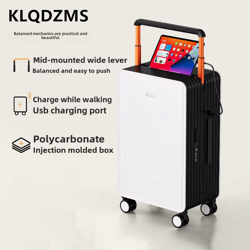 KLQDZMS bagages ABS + PC boîte - Spinner Wheel Rolling Suitcase 20 Inch avis et prix