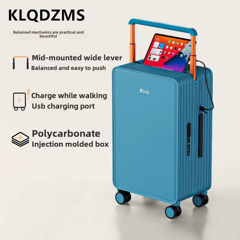 KLQDZMS bagages ABS + PC boîte - Spinner Wheel Rolling Suitcase 20 Inch avis et prix