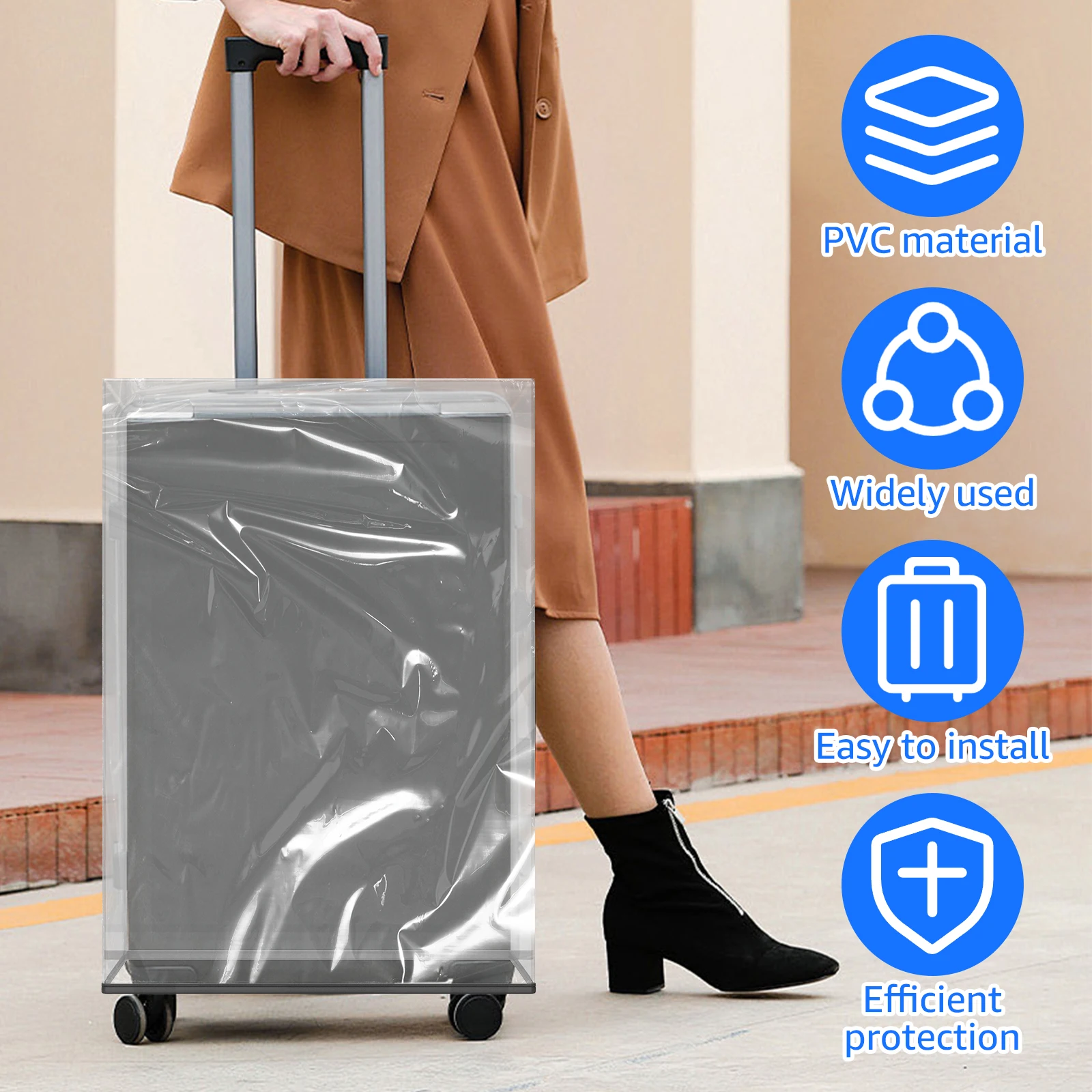 Housse de protection transpare - Luggage Protective Cover Transparent avis et prix