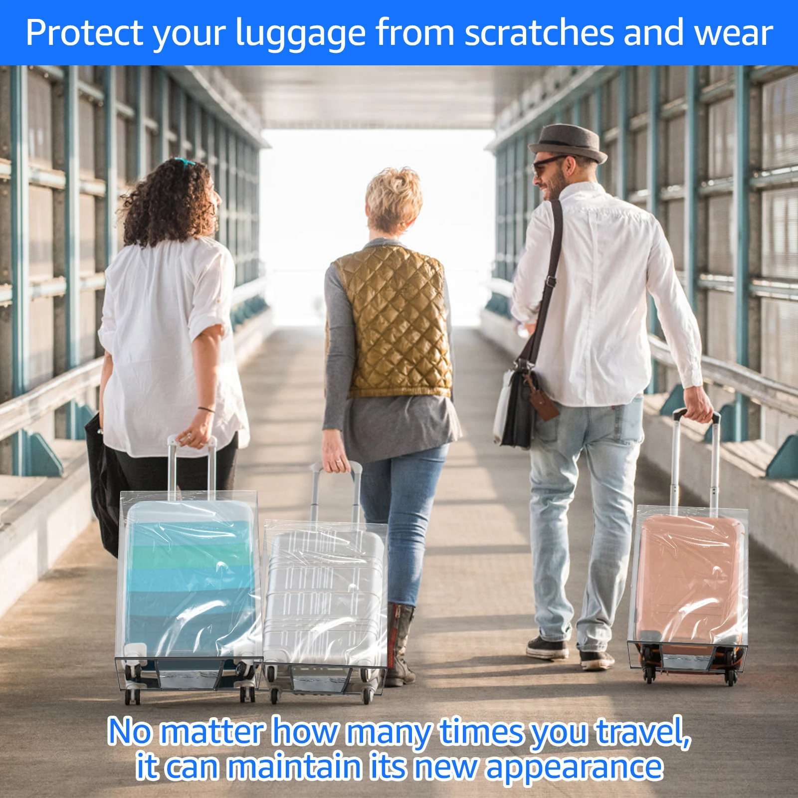 Housse de protection transpare - Luggage Protective Cover Transparent avis et prix