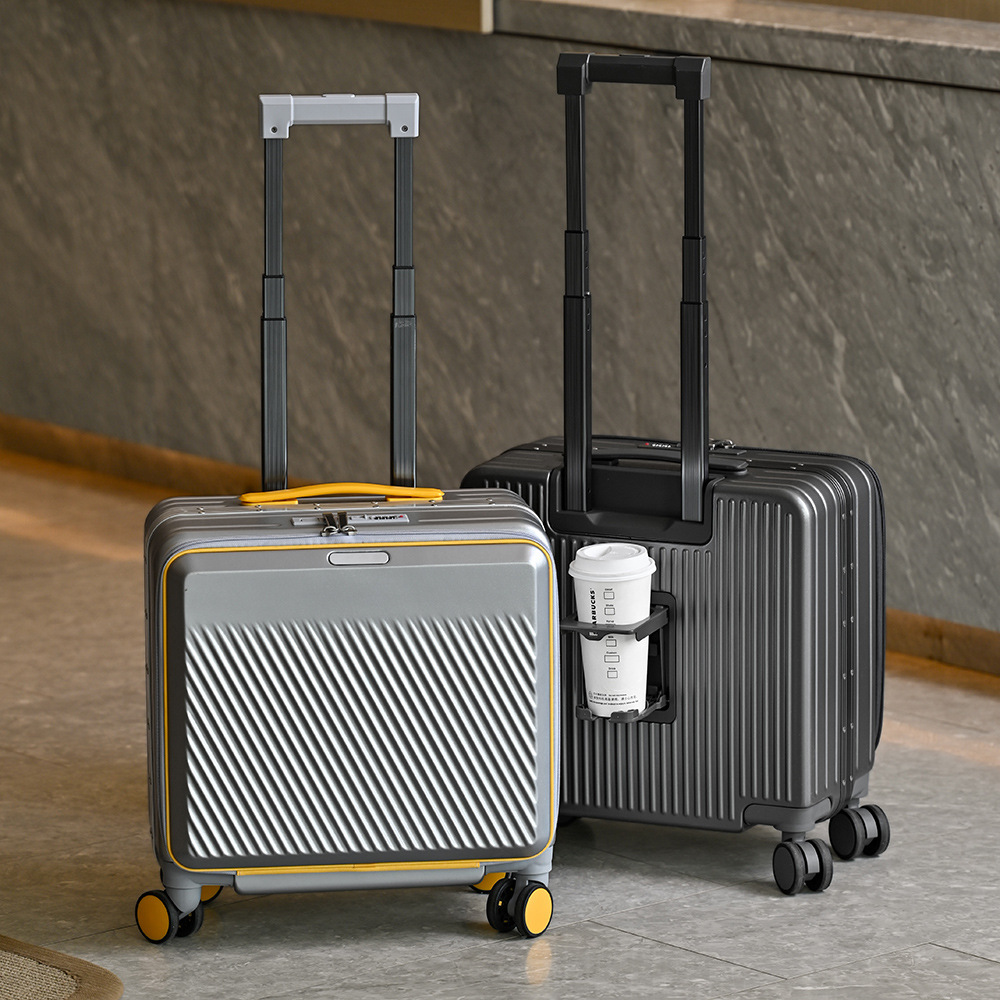 Valise cabine à ouverture fron - Aluminum Frame Carry On Luggage avis et prix
