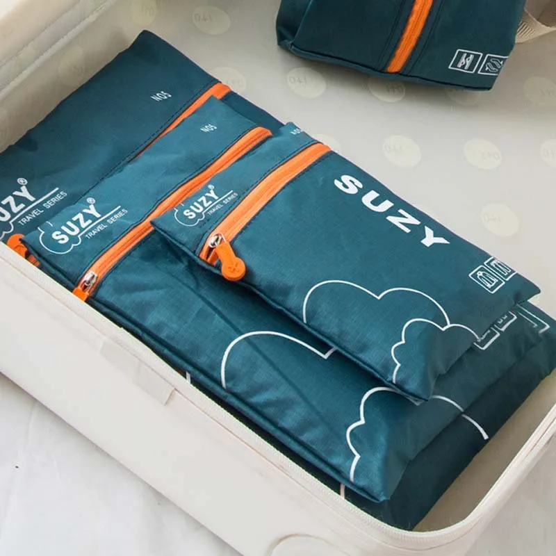 Ensemble de 7/6 pièces, organi - Foldable Rolling Luggage Bag avis et prix