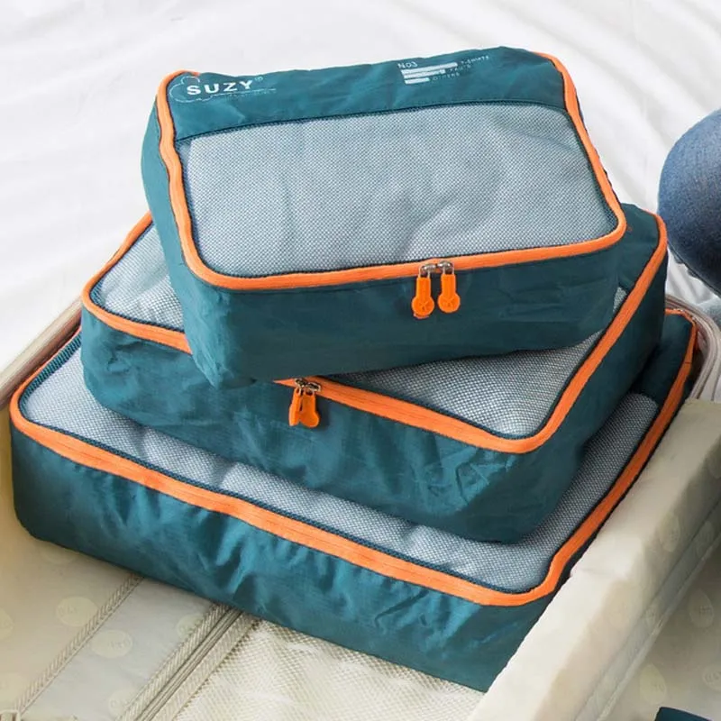 Ensemble de 7/6 pièces, organi - Foldable Rolling Luggage Bag avis et prix