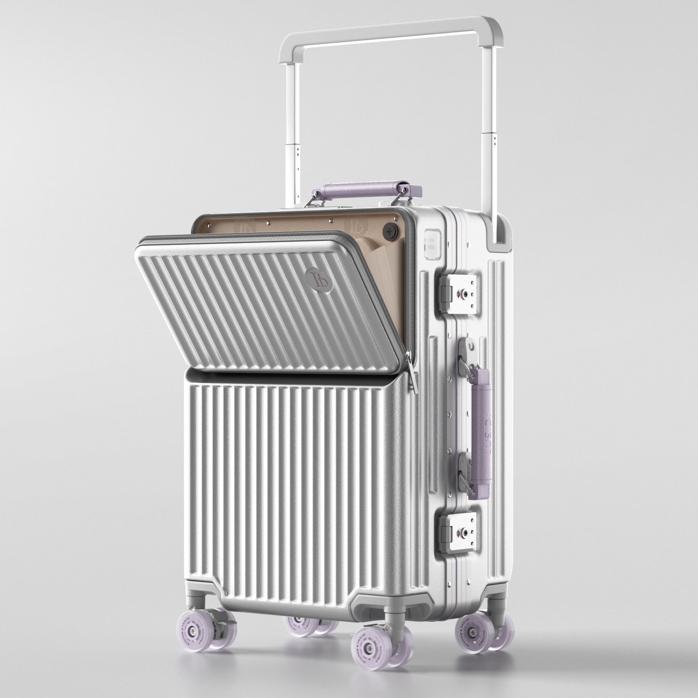 Valise à ouverture frontale av - Aluminum Frame Carry On Luggage avis et prix