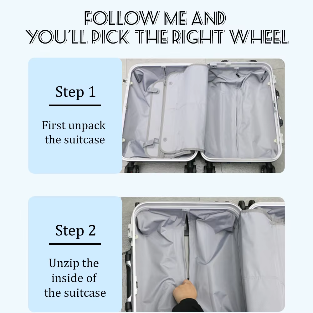 Roues de rechange pour valise  - Silent Replacement Luggage Wheels avis et prix