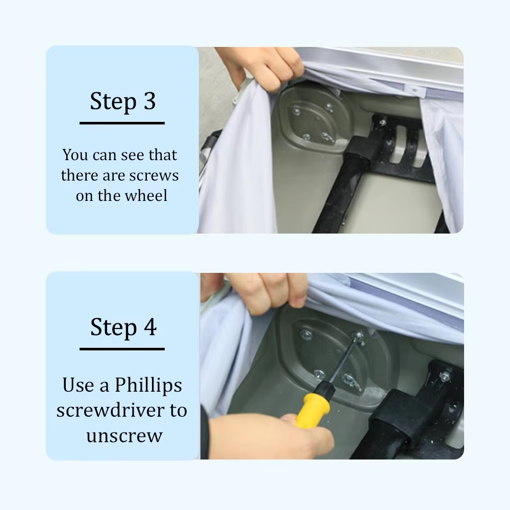 Roues de rechange pour valise  - Silent Replacement Luggage Wheels avis et prix