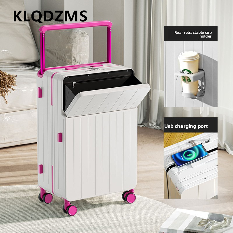 KLQDZMS valise multifonctionne - Front Opening Laptop Luggage 24 Inch avis et prix