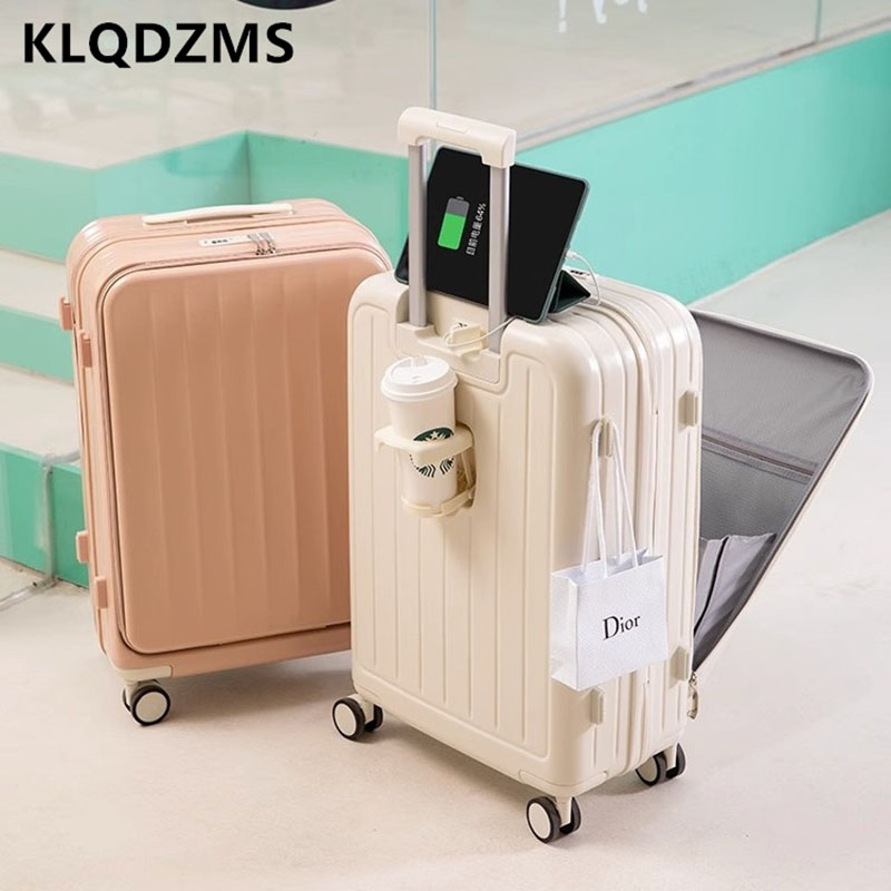 Valise multifonctionnelle KLQD - Front Opening Laptop Luggage 24 Inch avis et prix