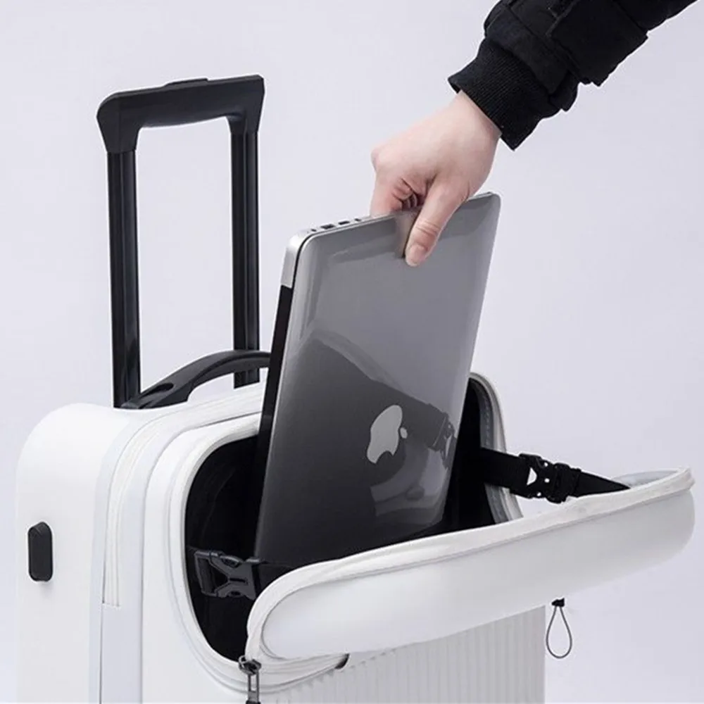 Valise à roulettes à ouverture - Front Opening Laptop Luggage 24 Inch avis et prix