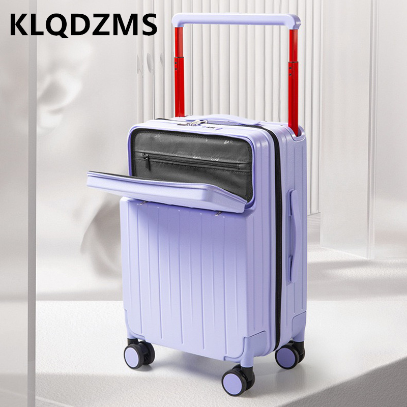 KLQDZMS Valise pour ordinateur - Front Opening Laptop Luggage 24 Inch avis et prix