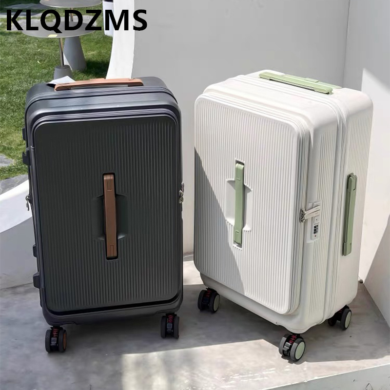 KLQDZMS Sac de voyage à roulet - Front Opening Laptop Luggage 24 Inch avis et prix