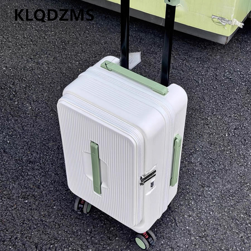 KLQDZMS Sac de voyage à roulet - Front Opening Laptop Luggage 24 Inch avis et prix