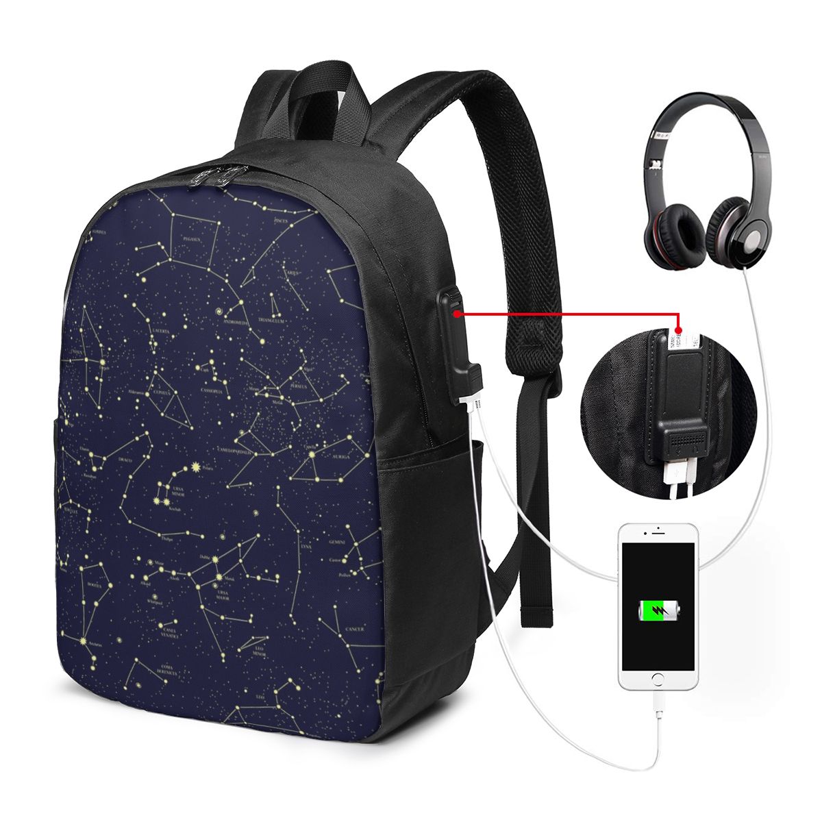 Sac à dos avec motif de ciel n - Travel Bags avis et prix