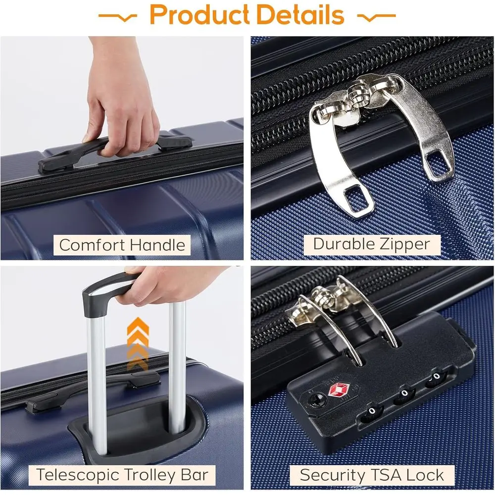 Ensemble de bagages rigides ex - Expandable Hard Shell Luggage Set avis et prix